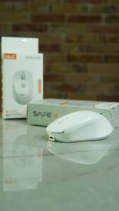 Safe-X SM-R04 Dual Mode Wireless Rechargeable Mouse (2.4GHz + BT 5.0)
