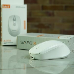 Safe-X SM-R04 Dual Mode Wireless Rechargeable Mouse (2.4GHz + BT 5.0)