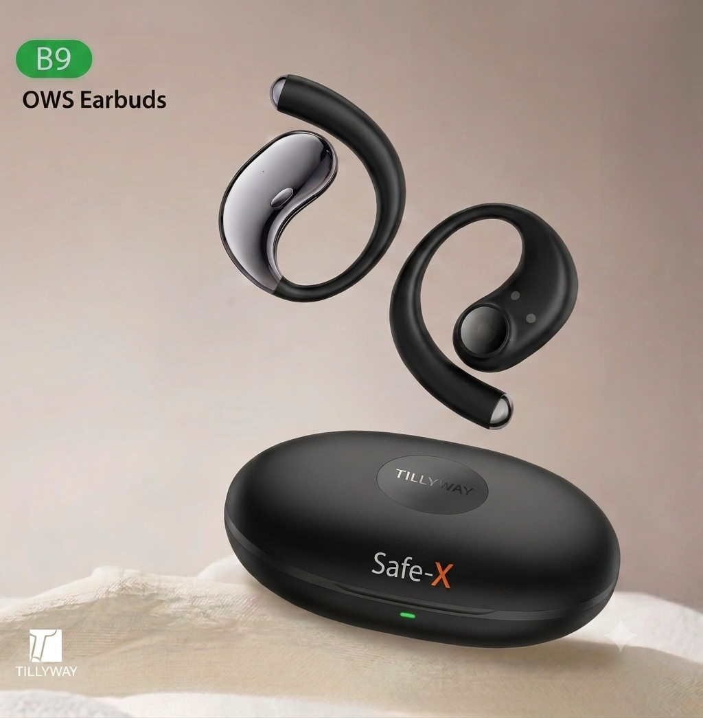 Safe-X OWS Earbuds – Model E1